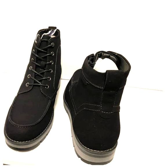 Ulna Mock Toe Boots By Sonoma Men's‎ 11 Black - Picture 4 of 10